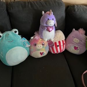 Assorted squishmallow bundle